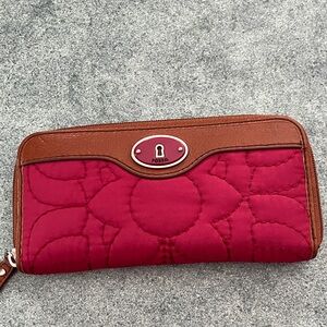 Fossil Keyper Quilted Wallet